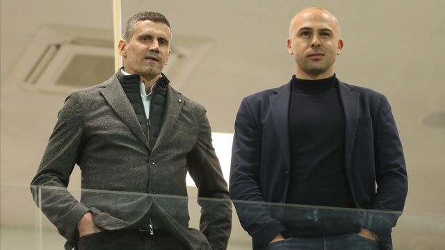 Slavko Perović (desno) sa Darkom Ramovšem (MN Press)